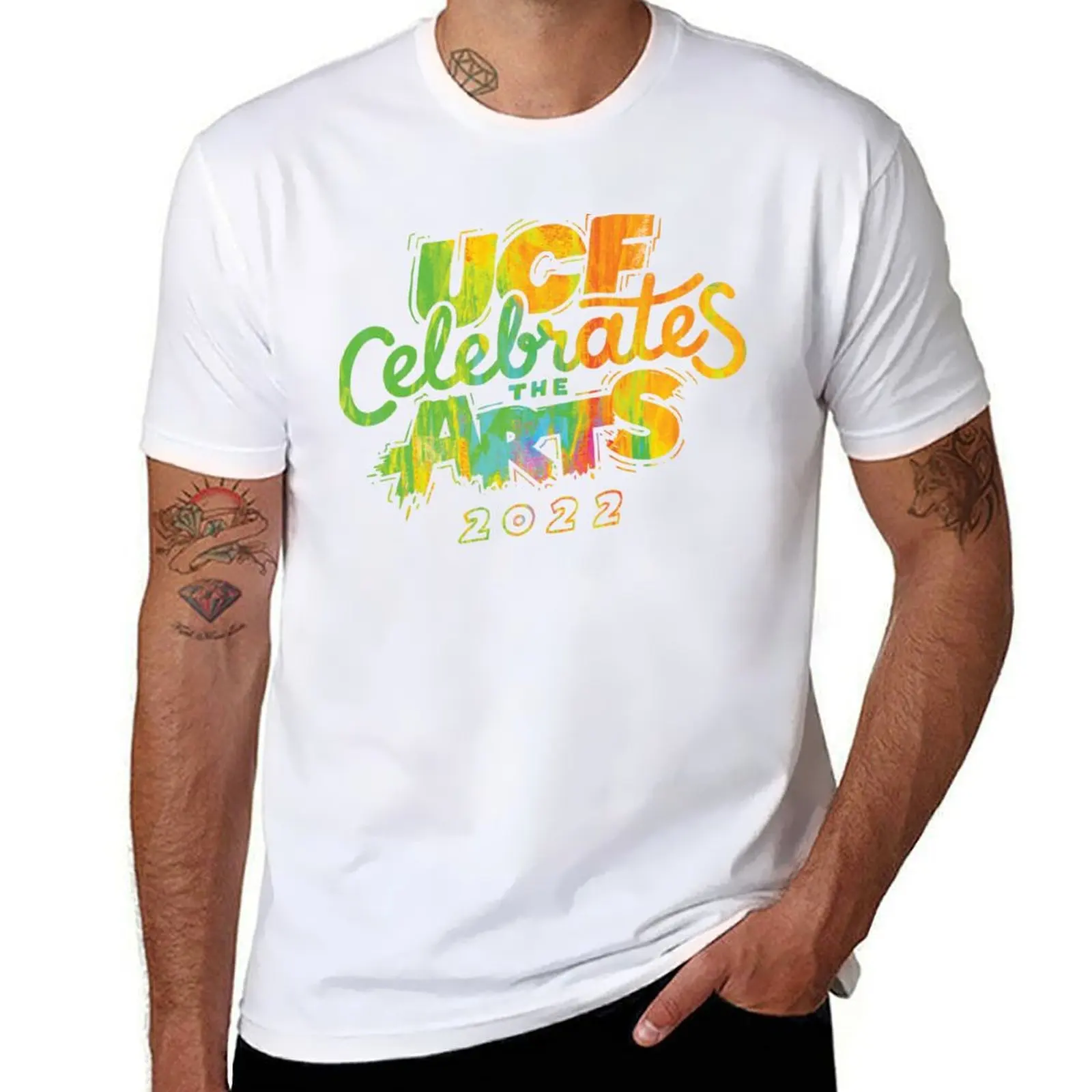 

UCF Celebrates the Arts 2022 T-Shirt g man t shirts for men funny t shirts dark humor T-Shirt