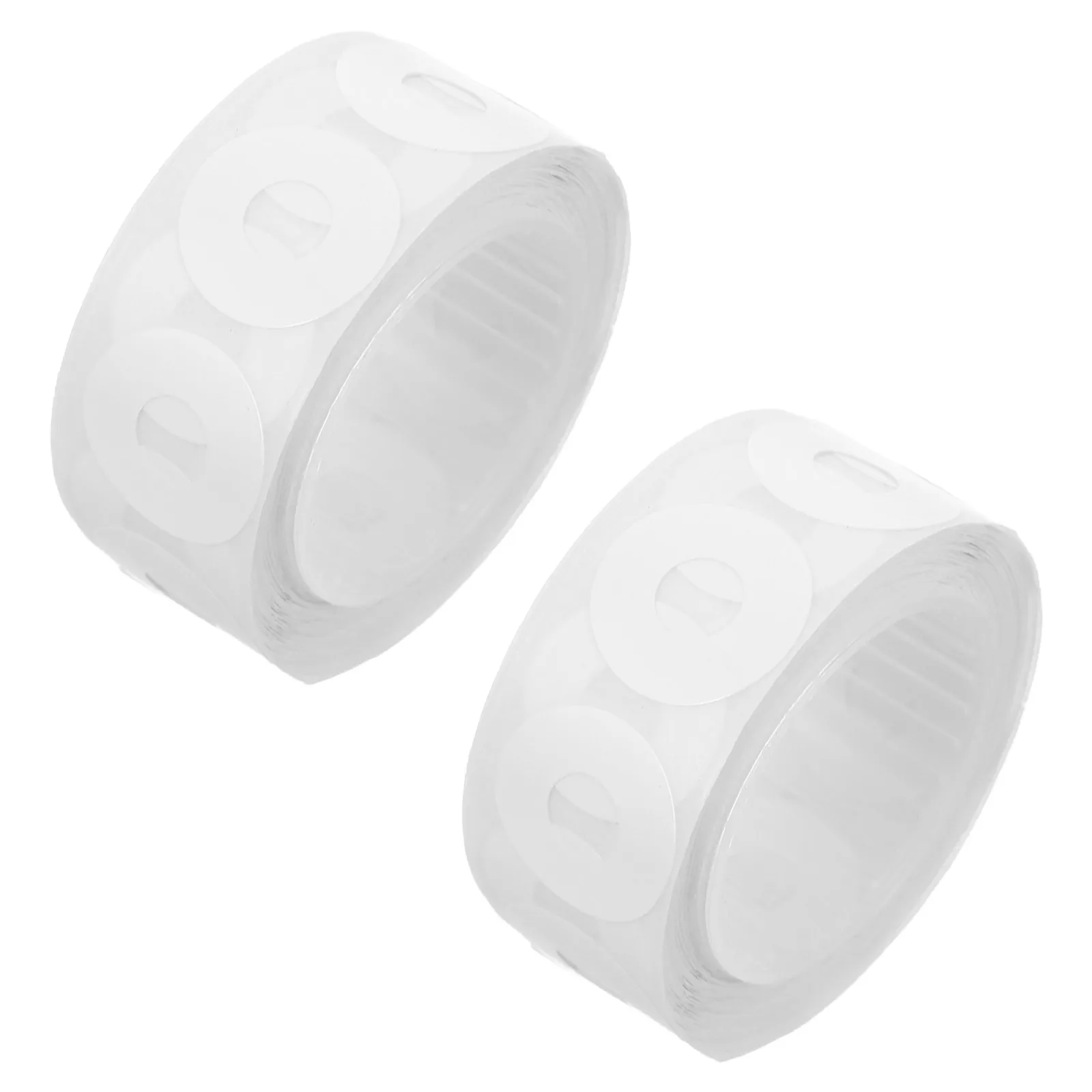 500pcs Self Adhesive Hole Reinforcement Labels White Waterproof PVC Page Protector Stickers for Repairing Strengthening Punched