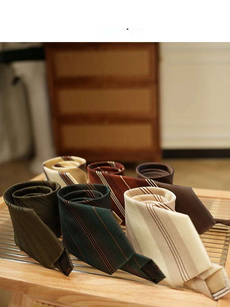 busin-wedding-best-man-up-men's-stripe-tie-high-aesthetic-value-italian-sle-omsmen-accories-office-wear