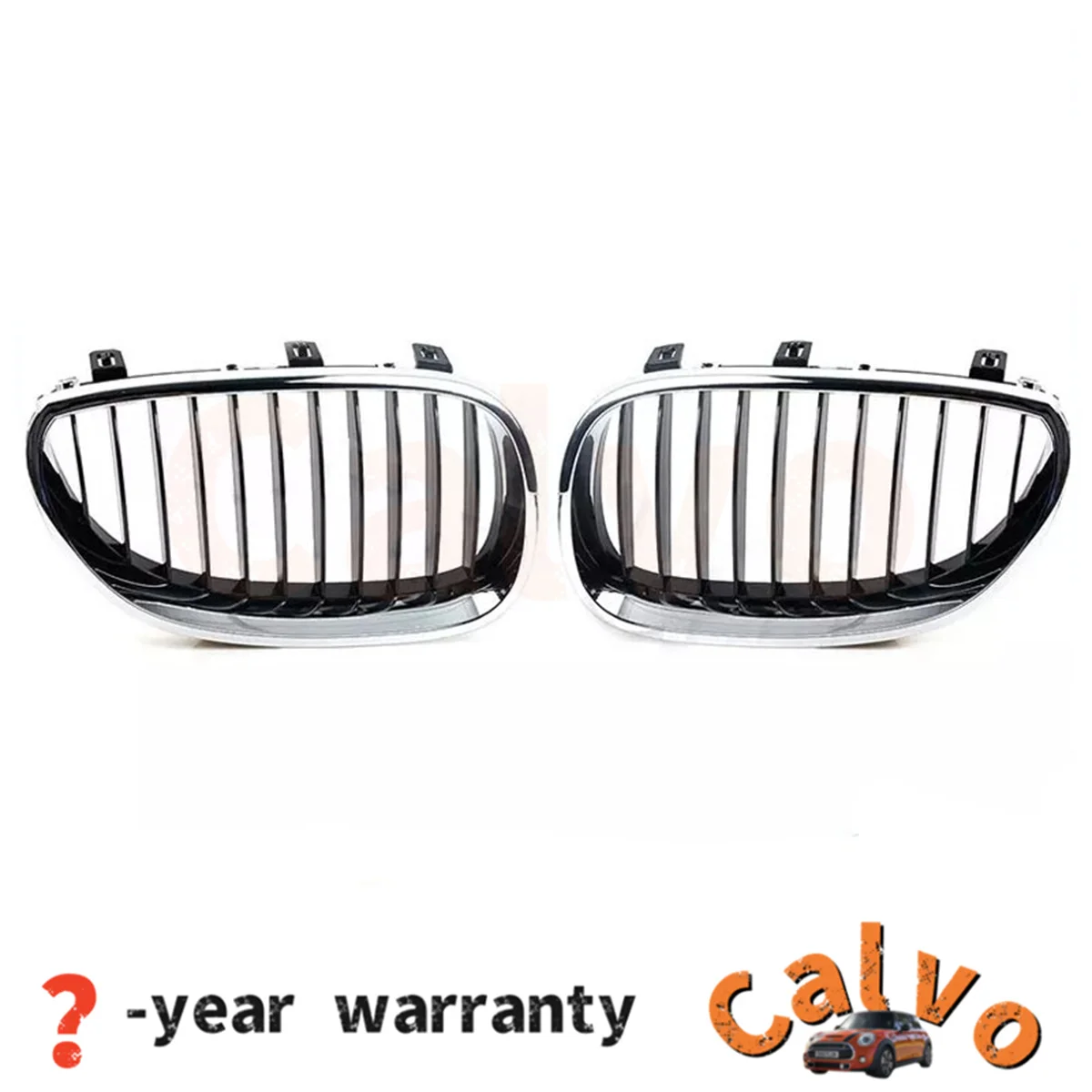 

Для 51137027061 51137027062 подходит для решетки переднего бампера BMW серии 5.