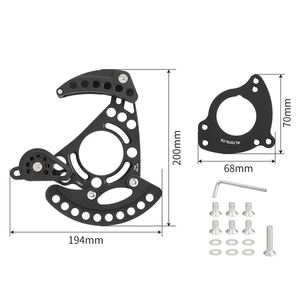 ل BB ISCG03 ISCG05 دراجة هوائية جبلية قرص واحد سلسلة دليل سلسلة حامي 32T-38T لملحقات الدراجة الجبلية DH #6