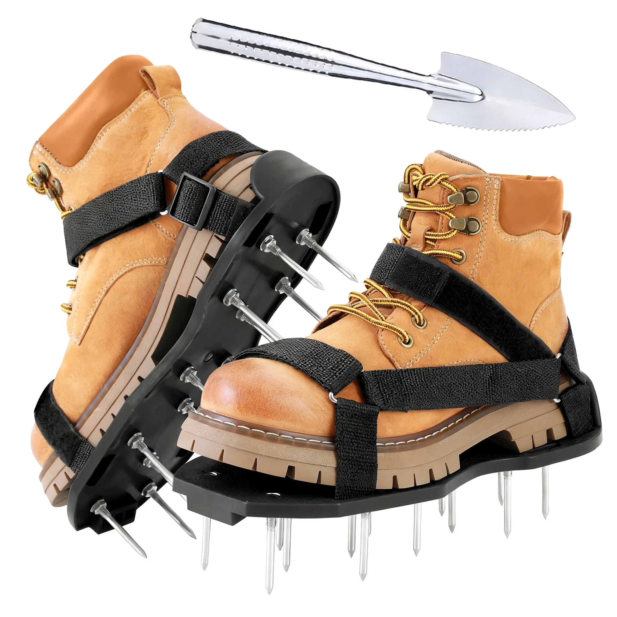 Aerator Shoes Effortlessly Lawn With Aerator Lawn Tool No Hassle Or Heavy Equipment Required