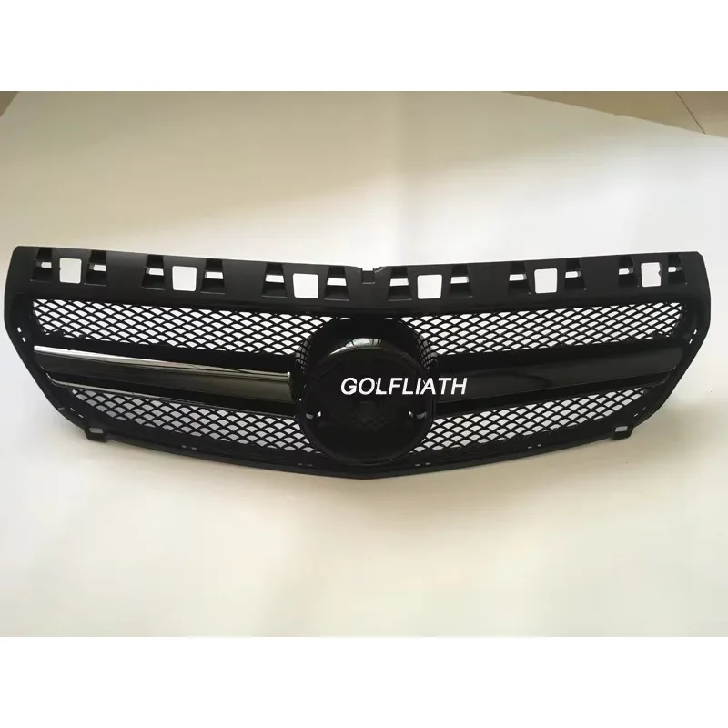 شبكة أمامية على الطراز A45 مناسبة لسيارة Mercedes Benz A-Class W176 A180 A200 A220 A250 قبل تجميل 2013 2014 2015 #3