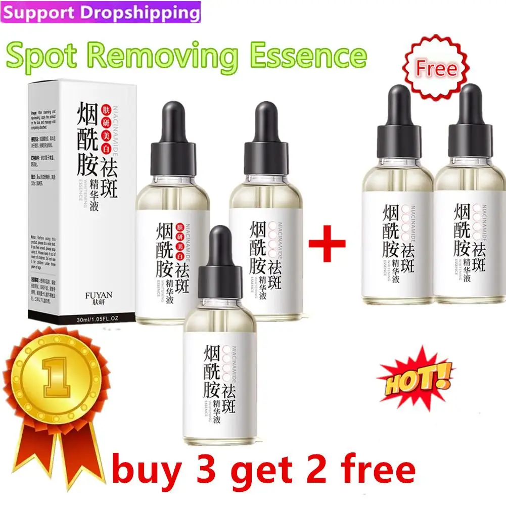 

5x 30ml Facial Serum Skin Care Products Nicotinamide Moisturizing Whitening And Smoothing Spot Health Essence And Removing