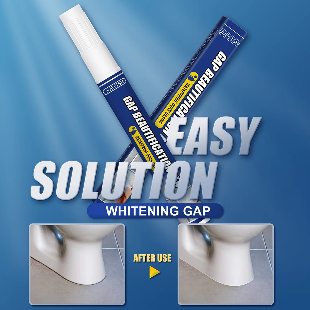 Tile Gap Repair Pen White Tile Refill Wall Grout Marker Mouldproof Filling Agent