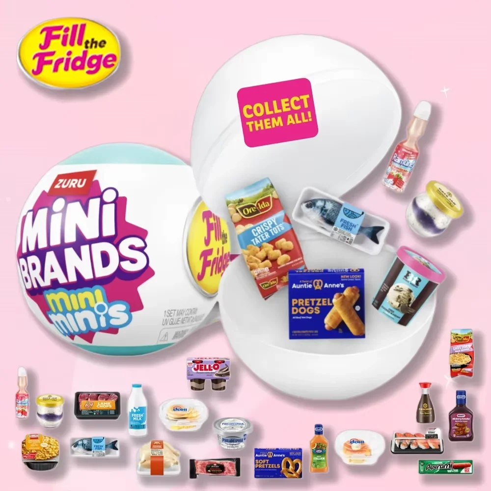 Kids Toys Brand - Zuru Mini Brands Fill The Fridge