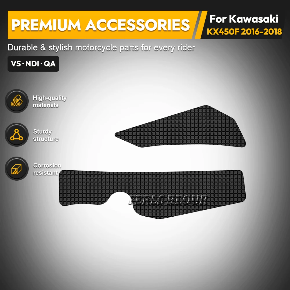

For KAWASAKI KX450F 2016-2018 Gas Tank Pad Sticker Rubber Damping and buffering Gas Anti Scratch Pad Decal Sticker