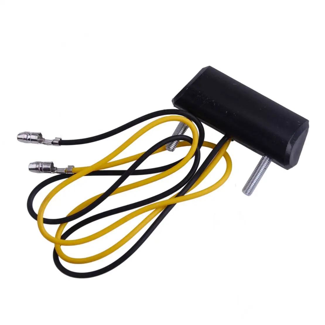 Feu de plaque d'immatriculation de moto rouge 3LED, 2 pièces, Mini lampe d'étiquette de numéro arrière