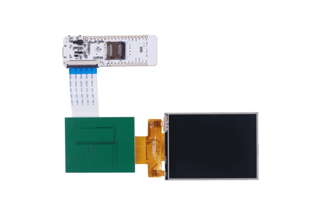 Wio Lite AI Development Board Kit, Chip STM32H725AE, LCD RGB e câmera