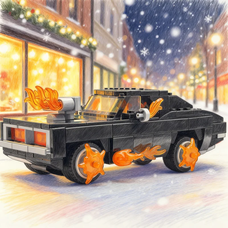 329-個-moc-ゴーストライダー-2-パックシティチャンピオンモデルビルディングブロック建設キッズアイデア-diy-教育クリスマスギフトおもちゃ