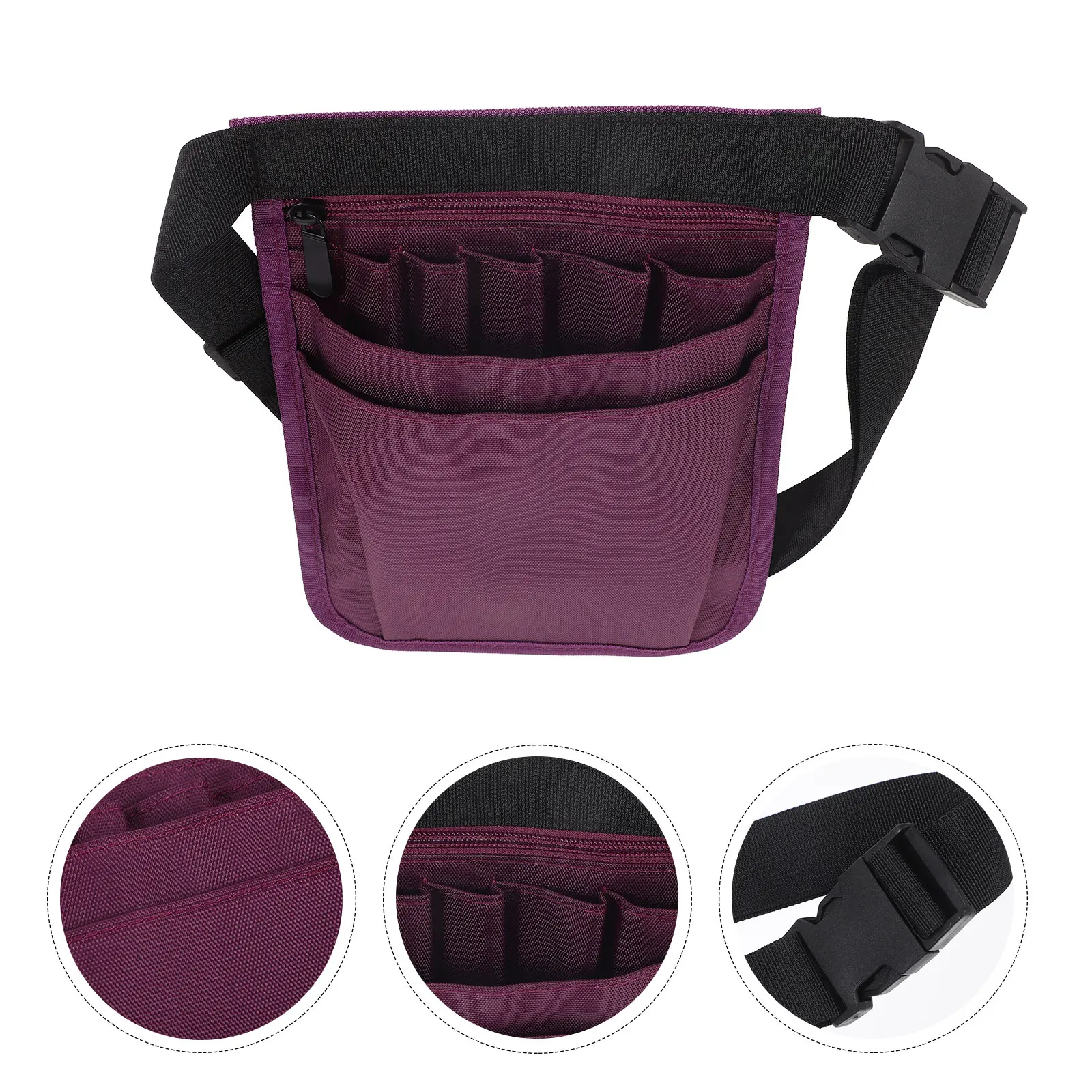 

Premium Nurse Tool Belt Lightweight Nylon Fanny Pack Organizer Portable Medical Pouch For Doctors Gardening Carpenters Womens