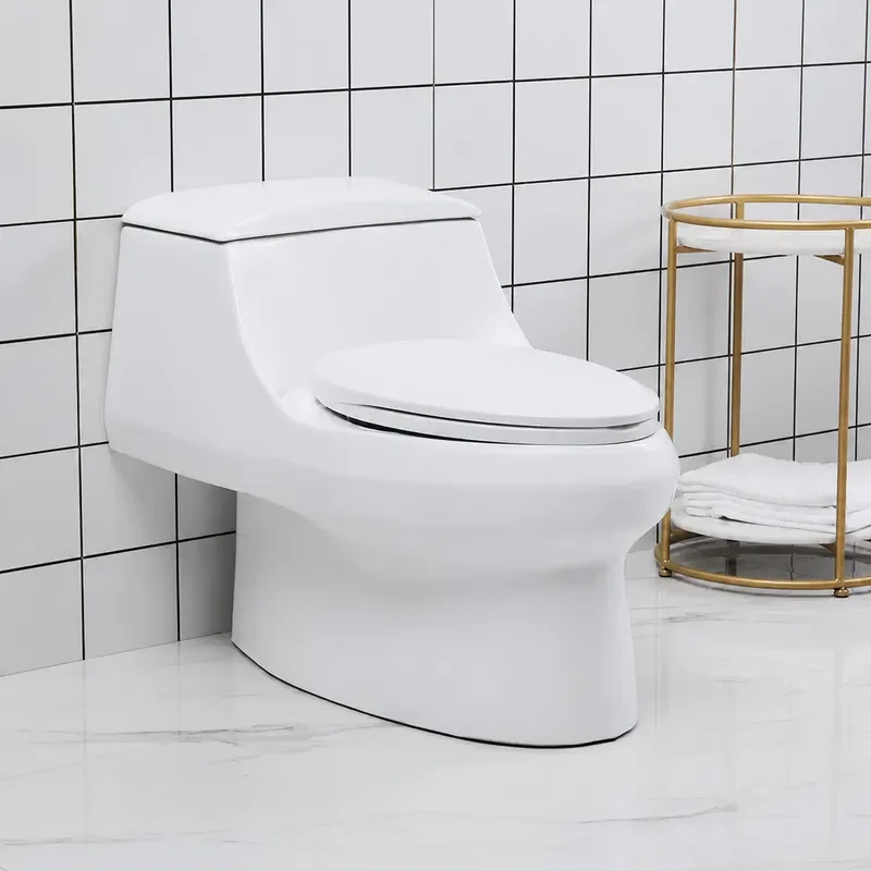 Large Impulse Ceramic Toilet Five Stage Cyclone Water Saving Silent Large Pipe Household Bathroom Project Wholesale