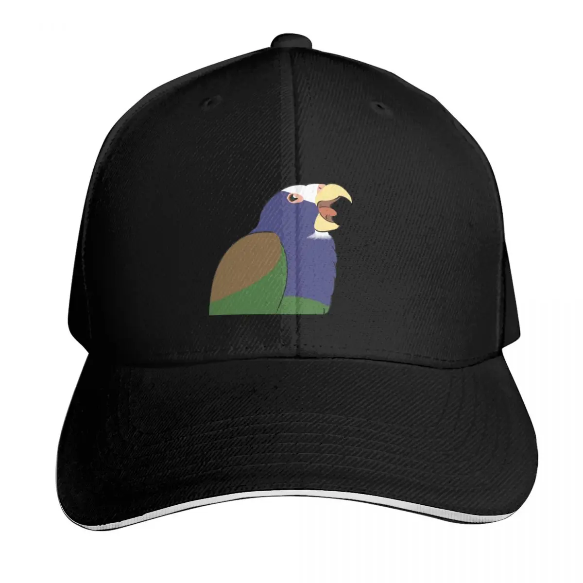 Angry Pionus Parrot Baseball Cap Low Profile Unstructured Unisex for Men Women Outdoor Golf Running Hiking