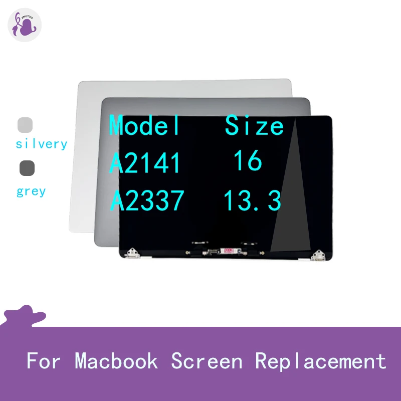 

New Laptop LCD Display Assembly Macbook Air/Macbook Pro Retina A2337, A2141 13.3,16 Size "2020/2022 EMC 3598