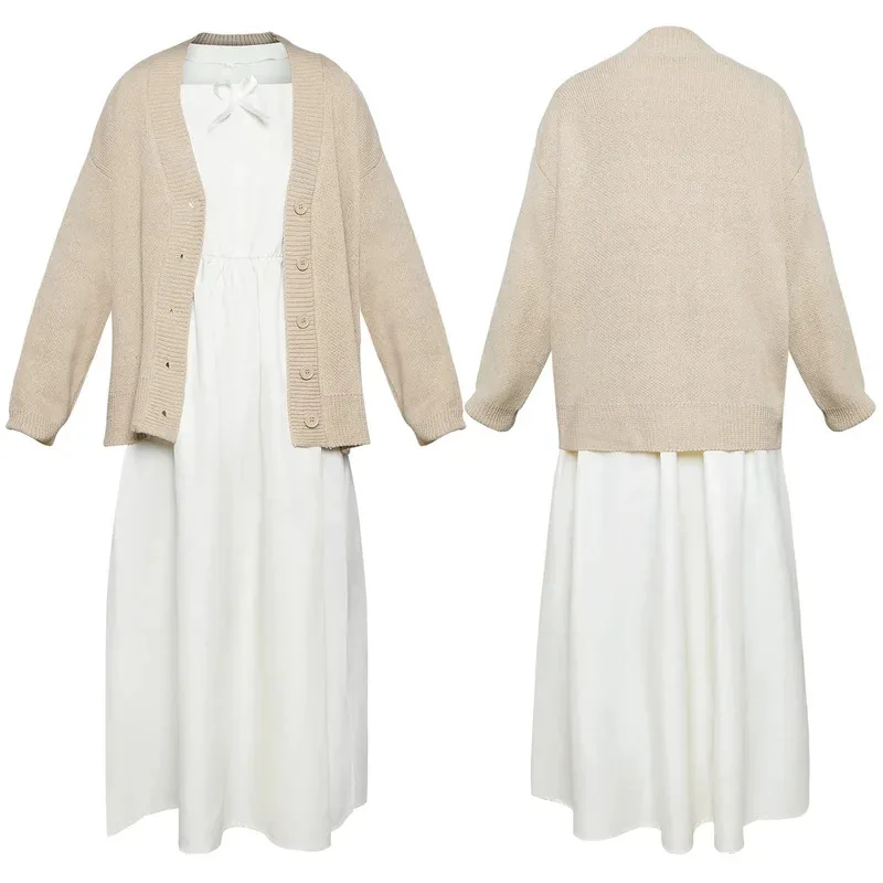 DY20Frieren At The Funeral Cosplay Frieren Pijama Kostüm Karneval Uniform Halloween Anime Party Kostüme Maskerade Frauen Game2