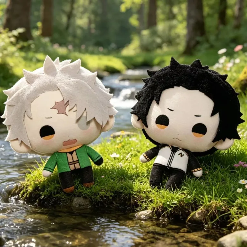 10cm Re:Life in A Different World From Zero Natsuki Subaru Anime Figures Plush Dress Up Cotton Doll Toys Birthday Festival Gift