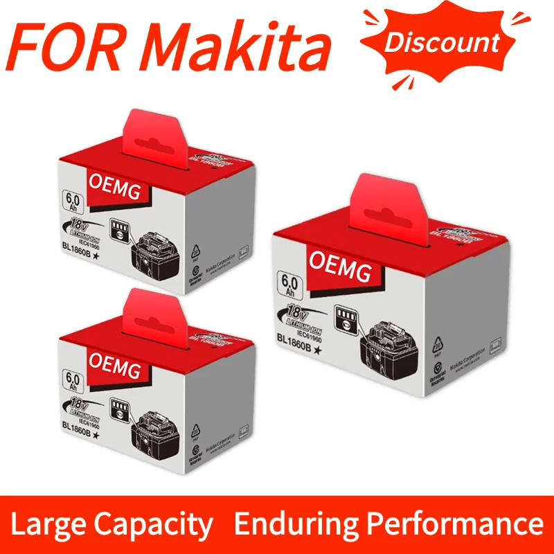 

Batterie for Makita 18V for Every Job, High Capacity and Efficiency,❤️ Special Offer Today, Power Up Your Tools!
