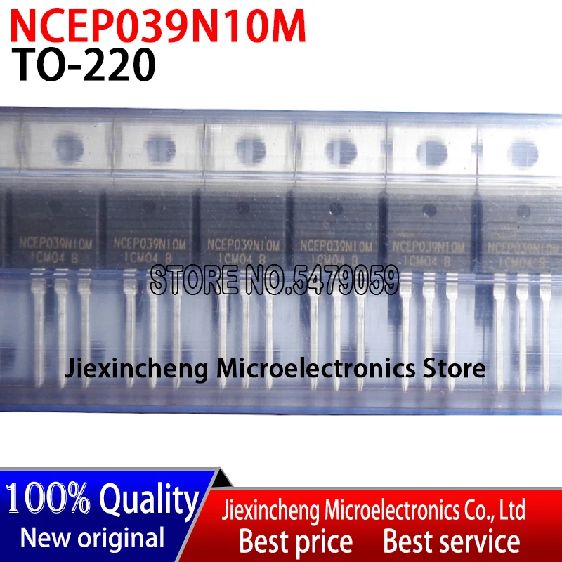 10 piezas NCEP039N10M NCEP039N10 100V 135A MOSFET TO-220 nuevo original