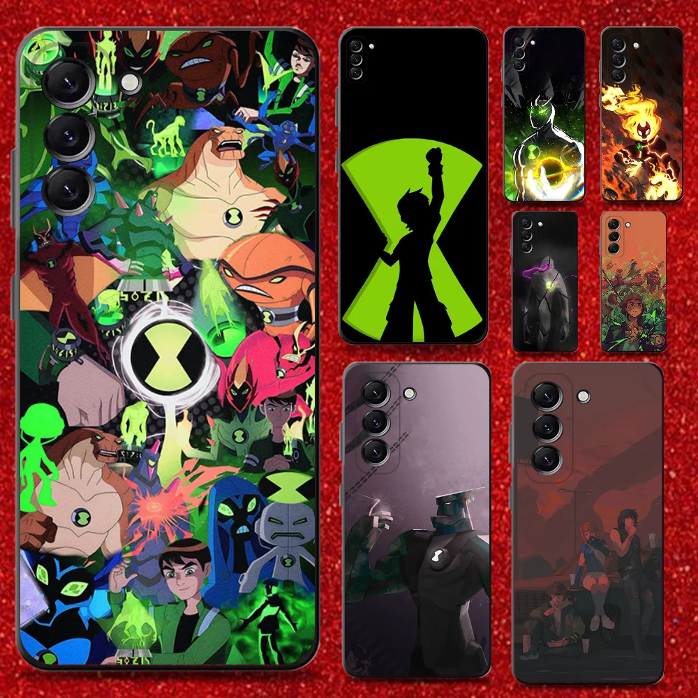 

B-Ben Cartoon 10 Phone Case For Samsung Galaxy A13,A21s,A22,A31,A32,A52,A53,A71,A80,Soft Black Shell