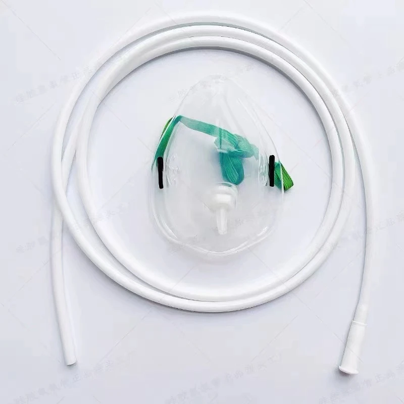 Silicone Oxygen Mask, Oxygen Gas Mask, Hydrogen Gas Mask, Household Oxygen Machine Accessories, Universal Nasal Suction Special