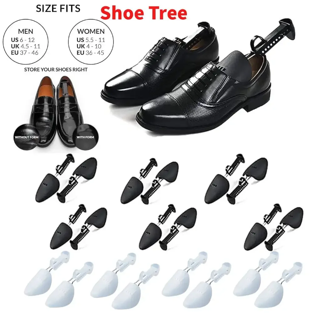 

1-5 пар пластиковых носилок для обуви, регулируемый портативный формирователь обуви, держатель для носилок для женщин и мужчин, модная обувь унисекс, дерево