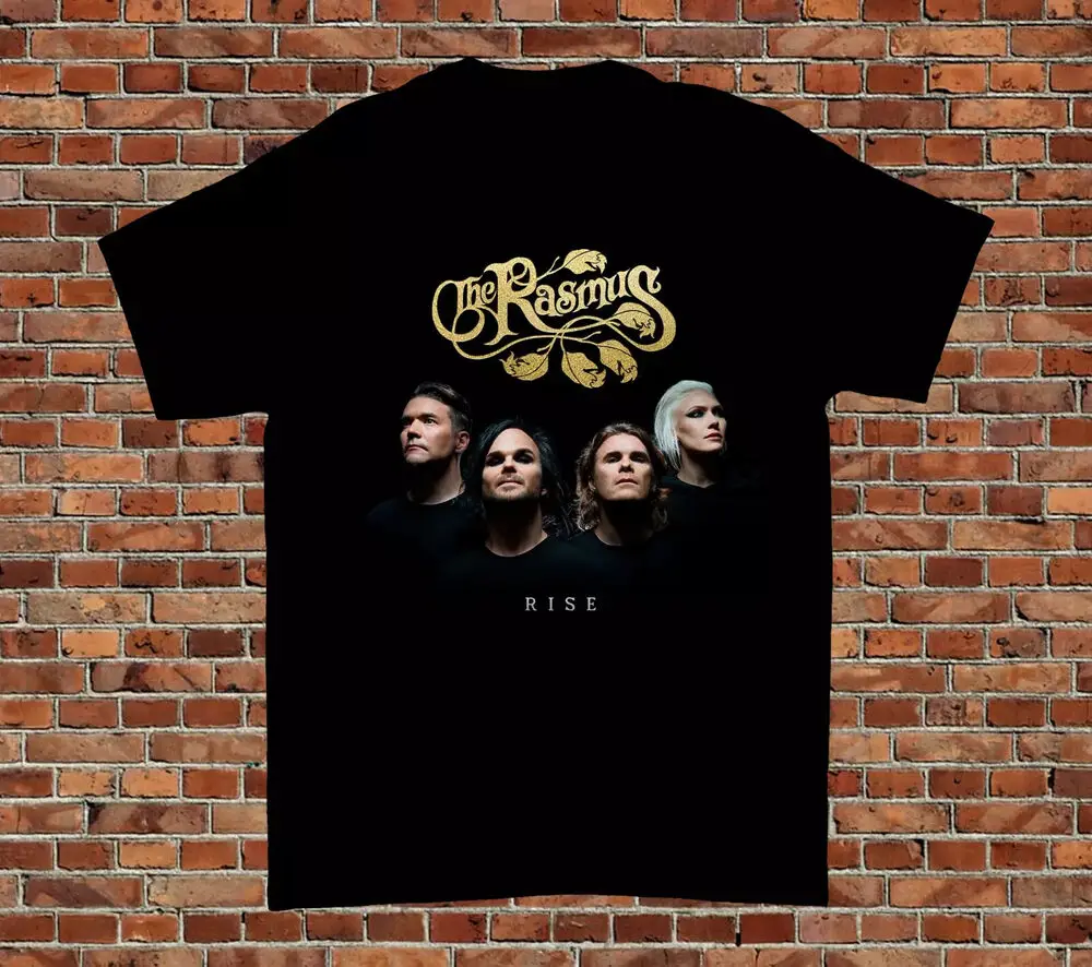 

New The Rasmus Rise Album Black All Size Unisex Shirt For Fan