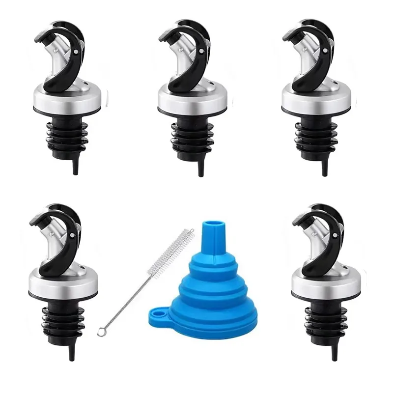 

Диспенсер для оливкового масла с крышкой для масла, герметичной крышкой, подходит для рта бутылки размером 1,7 см, 2 см, 2,1 см, для масла, оливкового масла, уксуса, вина