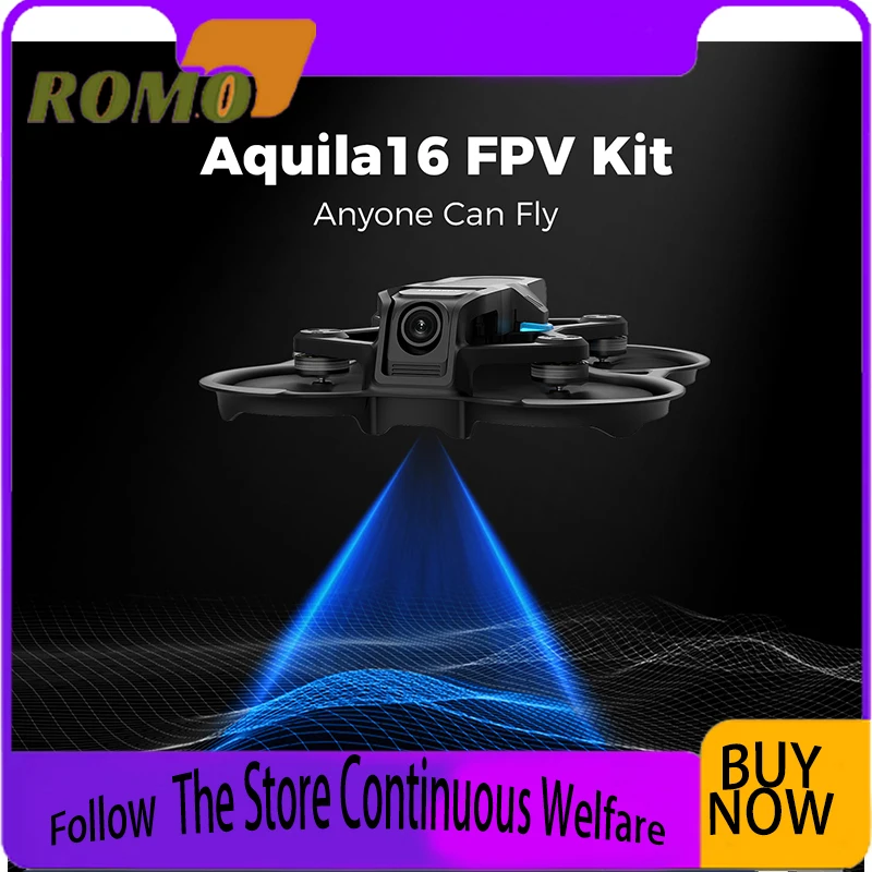 2025 New Aquila16 DIY BETAFPV Crossover Machine 4k PTZ Camera Image Transmission 3km Loss of Control Return Technology customiz