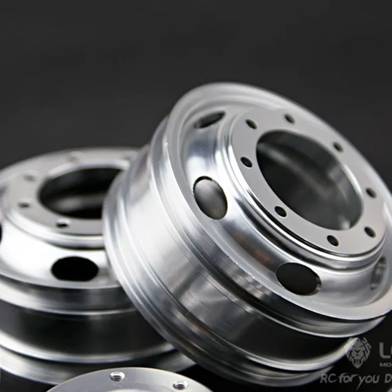 1/14 شاحنة المحور الأمامي محور W-2009 عجلة سبائك الألومنيوم ذات الإطارات الضيقة لجرار تاميا نموذج شاحنة طينية LESU راي Speed