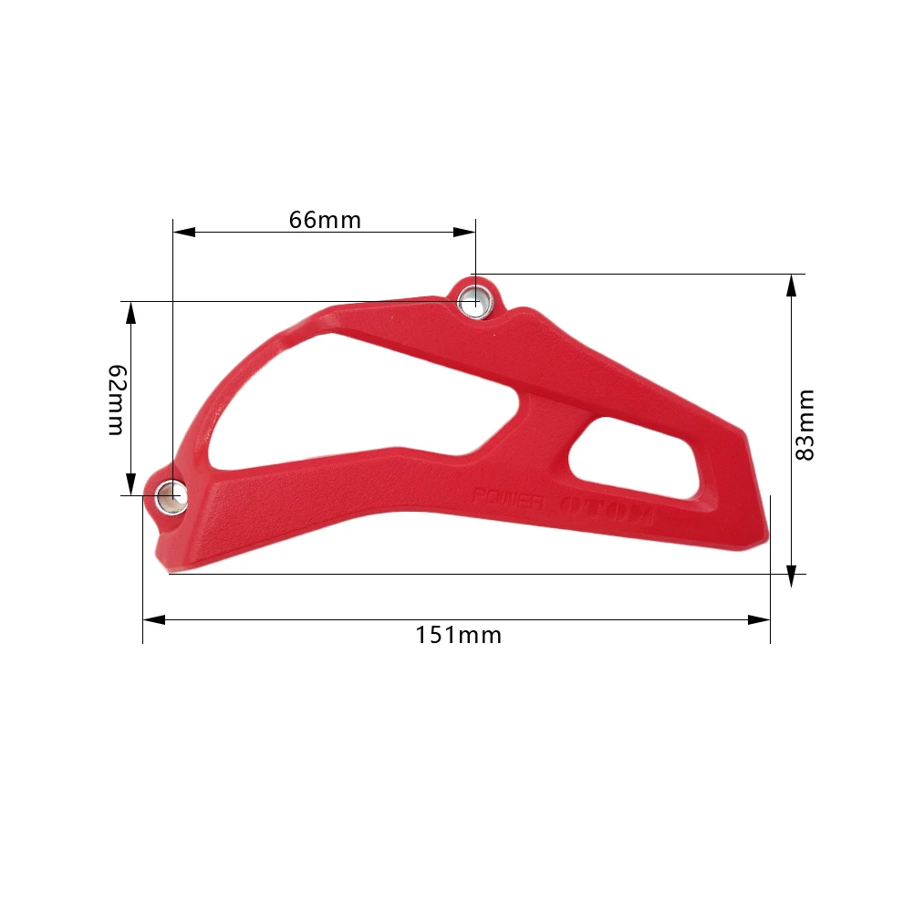 Chain Guaud Cover For AVANTIS A7 ENDURO MOTOLAND WRX 300 NC BRZ X6s MOTAX EX EXR LD 300 ZONGSHEN Front Sprocket Guard Protector