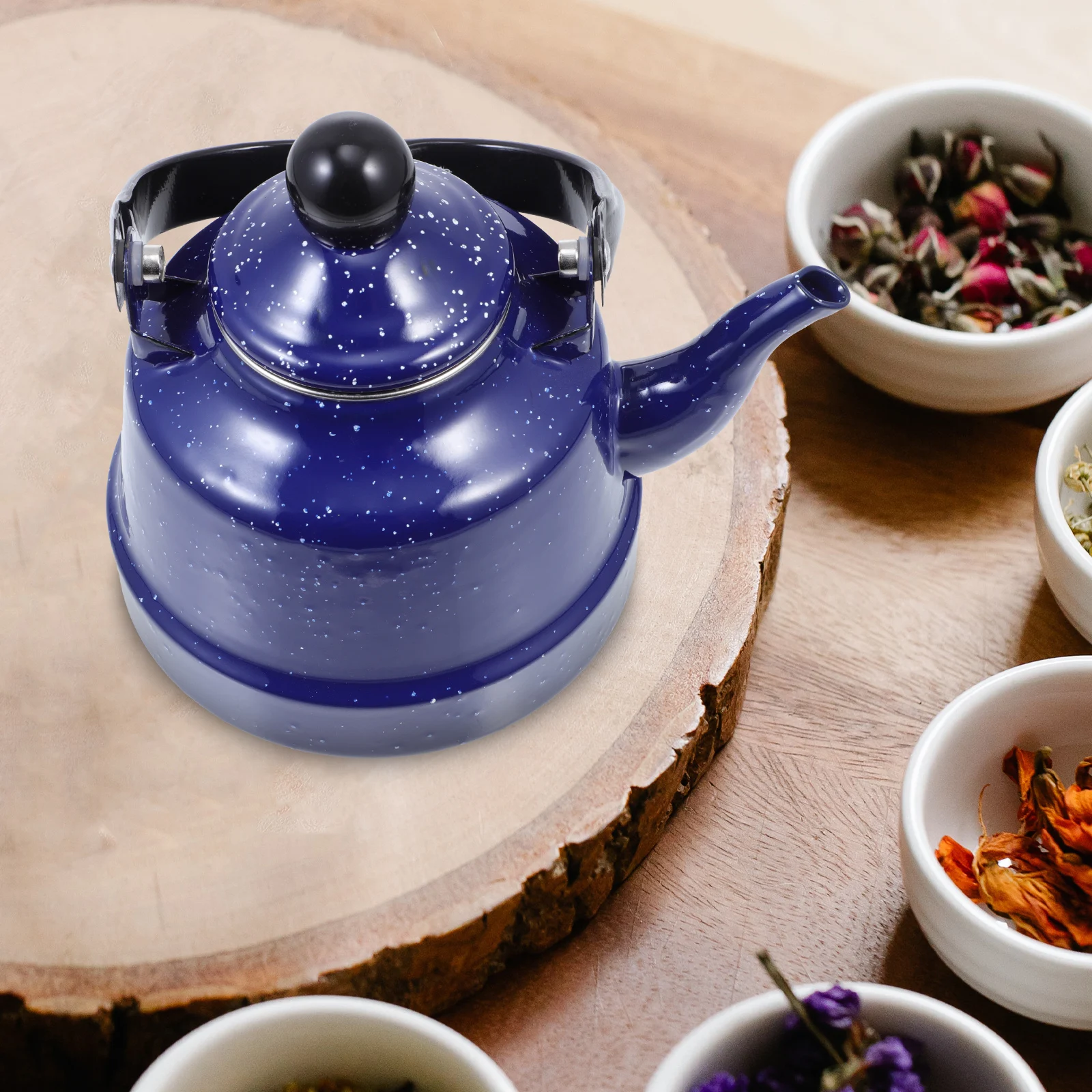 

Kettle Decorative Tea Teapot with Warmer Pots Honk Stove Top Kettles Water Small Enamel Gas Cooker Vintage Office