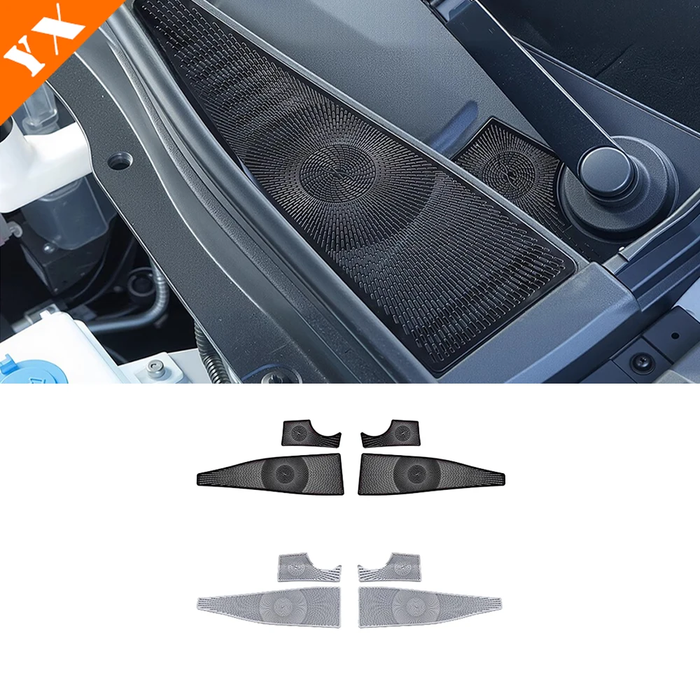 

2025 2026 For Leapmotor B10 accessories Stainless Black Car Engine Air Intake Cover Automotive Sticker Cover Decoration Frame