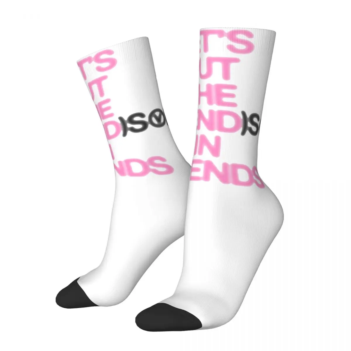 Unisex Fri(END)s New Song Taehyung V Socks Cotton Fashion Kpop Singer Socks High Quality Merch Middle TubeSocks Birthday Present