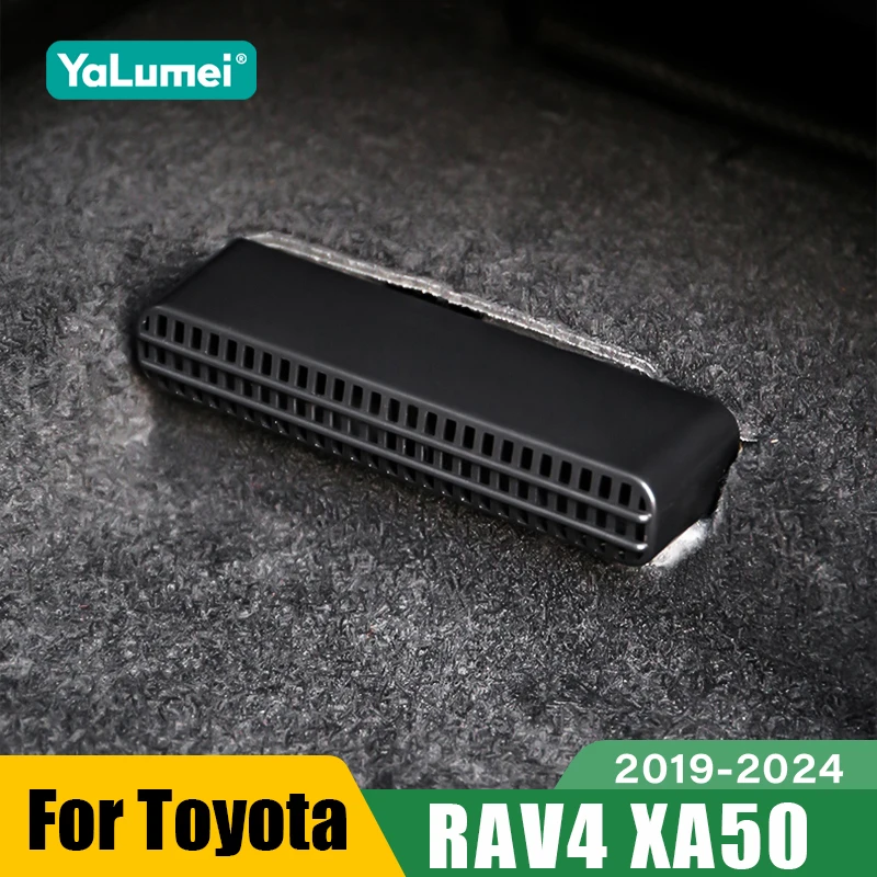 Für Toyota RAV4 XA50 2019 2020 2021 2022 2023 2024 RAV4 Hybrid Auto Air Rücksitz Unter Klimaanlage Vent Abdeckung Zubehör