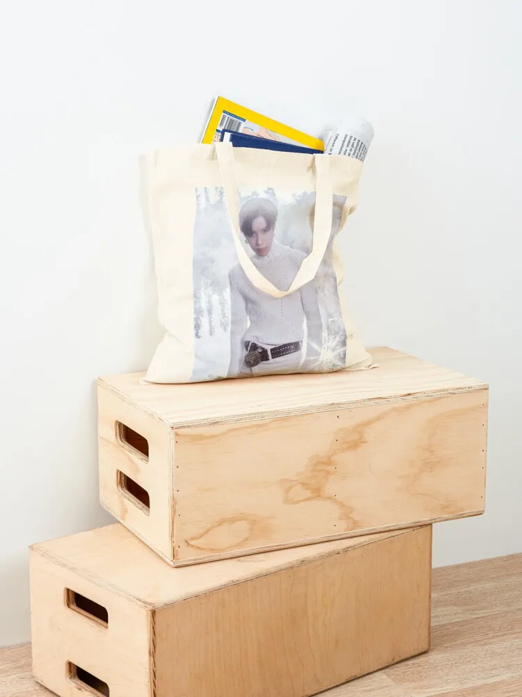SHINee TAEMIN لم يرقص أبدًا مرة أخرى: ACT 2 - IDEA Tote Bag حقيبة تسوق للرجال حقيبة تسوق نسائية بشعار تسوق