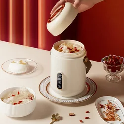 220V Electric Rice Cooker 1-2People Cooking Pot Hotpot Stew Heating Pan Noodles Eggs Soup Steamer Home office Travel Rice Cooker