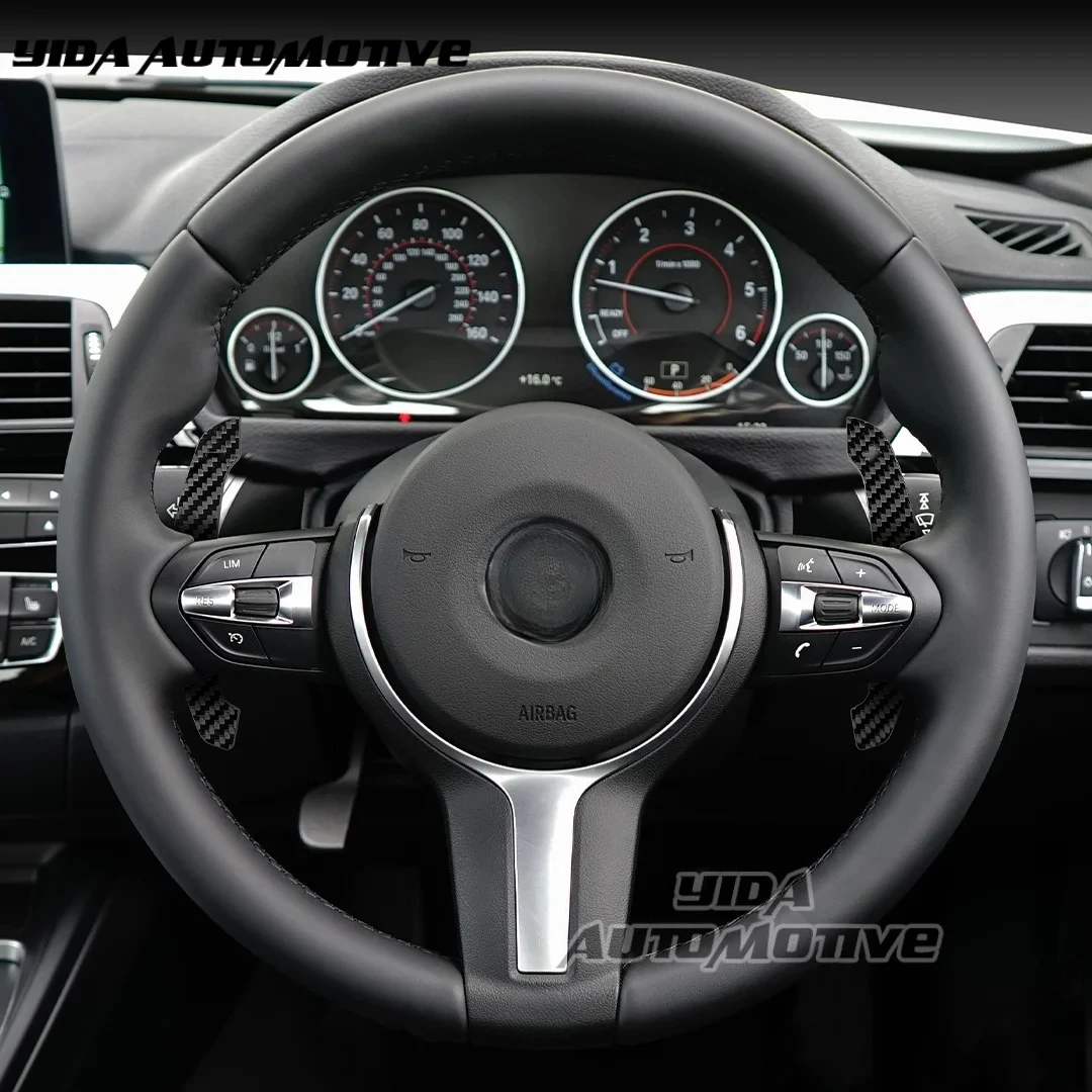 

Magnetic Carbon Fiber Paddle Shifter fit for BMW 1 2 3 4 series m2 m3 m4 f20 f21 f30 f32 Steering Wheel shift paddle