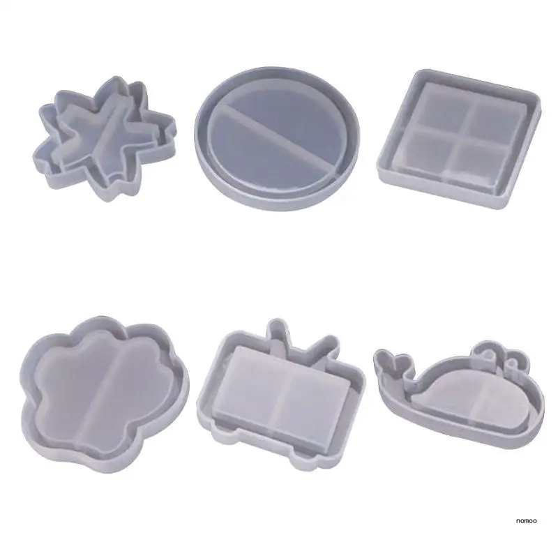 

Elegant Keychain Pendant Crafting Mold Exquisite Epoxy Silicone Mold for Handmade Crafts,Jewelry Making