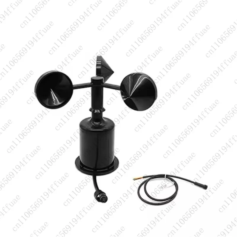 Wind Speed Sensor Anemometer Low Power Economy Blade 5V DC Meter Pulse Arduino RS485 4-20mA 0-5V