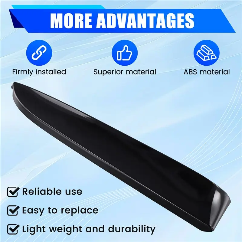 NEW HOT In Stock-Rear Windshield Window Seal Cover Tailgate Trim For Ford Kuga Escape 2013-2019