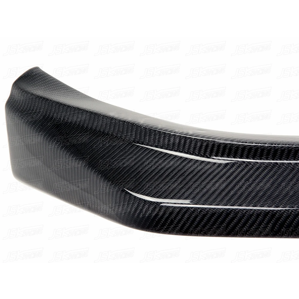 V Style Carbon Fiber Front Lip For Mitsubishi Evolution Evo 10 (Only For Varis Bumper) 2008-2015（JSKMSEV08063）