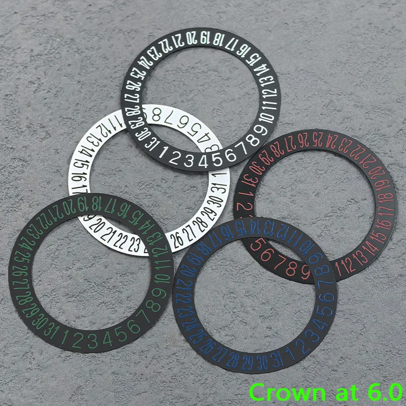 

NH35 NH36 Movement Day Date Dial Patch at 6.0H Fits for Japan NH35 NH36 Automatic Movement NH35 Date Dial Wheel Paste Patches