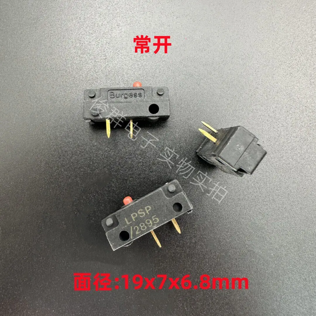 

2 шт./2895 микропереключатели, 2-контактные, нормально открытые, для обнаружения предельного хода, кнопка сброса