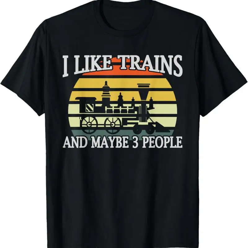 Model Railroad Grandpa Train Steam Locomotive Railwayman T Shirt