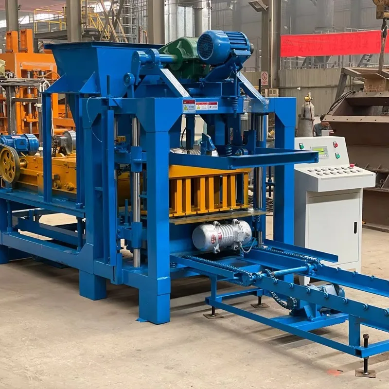 Hydraulic Concrete Brick Making Machine Automatic Building Block Production Line Factory Supply view 4