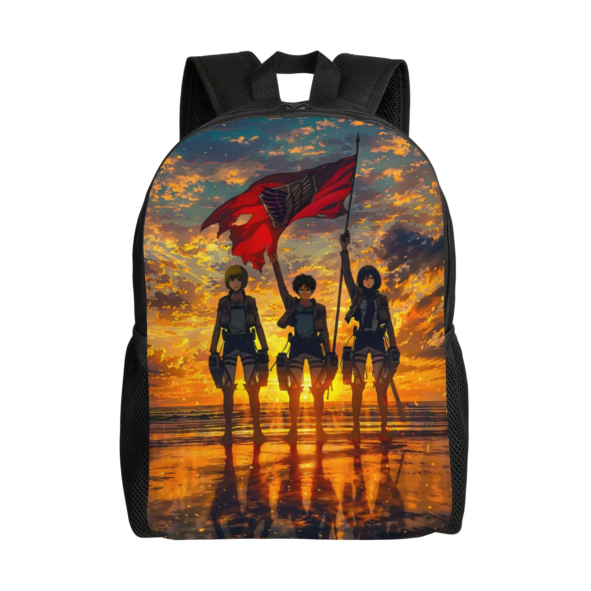 

1Piece Backpack Freedom New School Year Knapsack High School Attack on Titan For Gifts New Term Starts