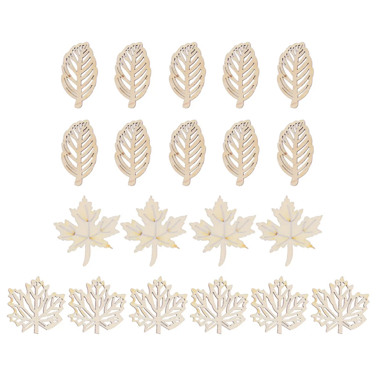 

20pcs Diy Wedding Decoration Wooden Slices Scrapbooking Embellishments Craft Decor For Christmas Wood Slice Ornament Wood