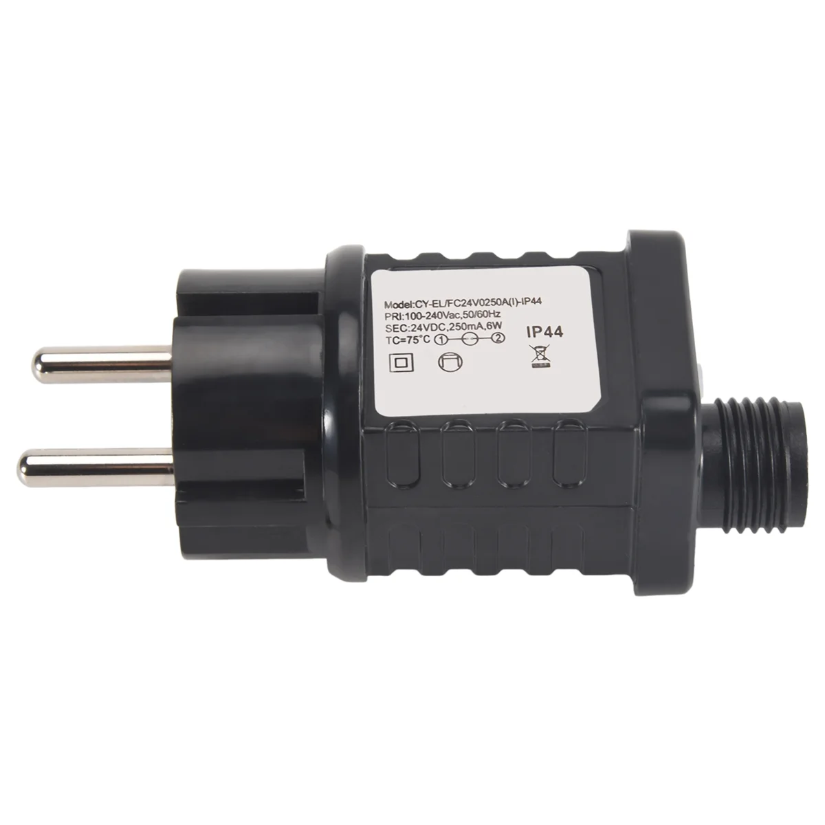 ABZW 24V Transformator Wtyczka Zasilacz Odpowiedni na Boże Narodzenie Halloween Sprzęt LED Dekoracje Wtyczka EU