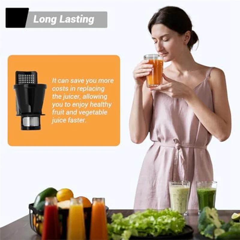 

INLIG-8006 Вертикальная соковыжималка для Omegae 8006, 8005, 8004, 8003, соковыжималка, экран для сока, барабан, простота в использовании, простота установки