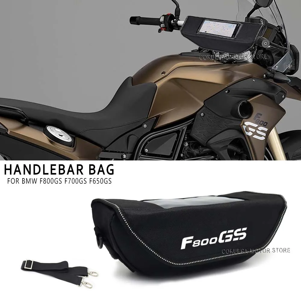 

Motorcycle Waterproof And Dustproof Handlebar Storage Bag For BMW F800GS F700GS F650GS